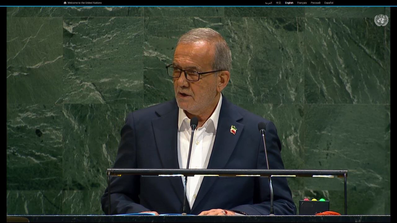 پرسش رئیس جمهور خطاب به سران کشورها | ببینید پزشکیان