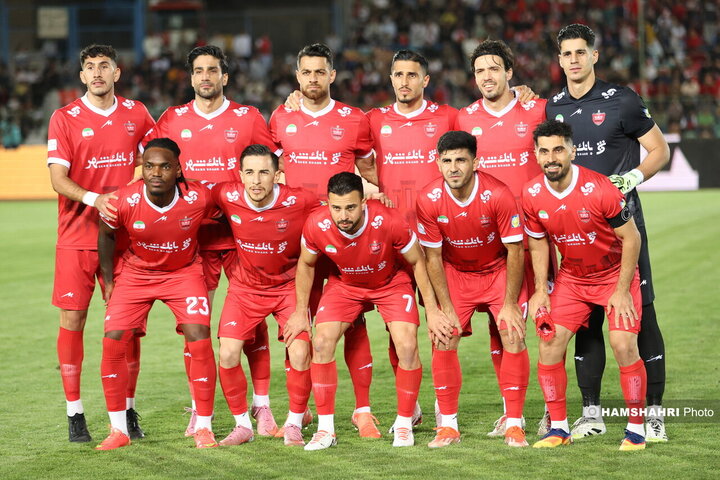بازی پرسپولیس ۰ - ۰ ملوان بندرانزلی