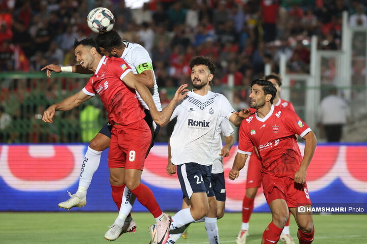 بازی پرسپولیس ۰ - ۰ ملوان بندرانزلی