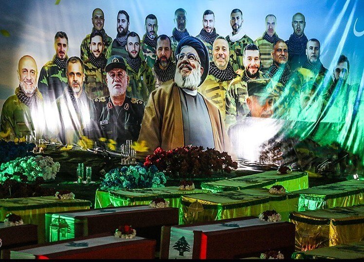 واکنش معنادار هنرمند معروف به تجمع طرفداران حزب‌الله در بیروت | ببینید