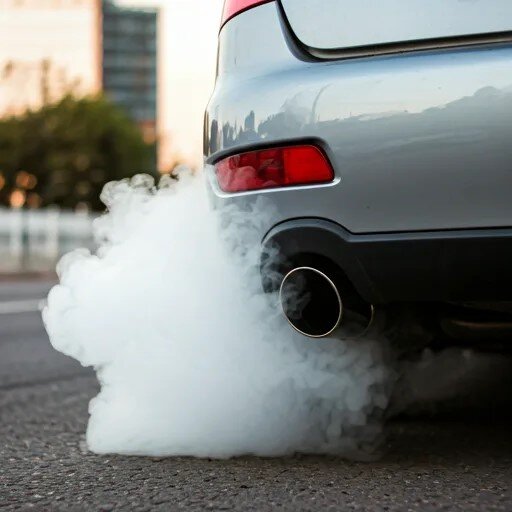 دود سفید اگزوز نشانه چیست؟