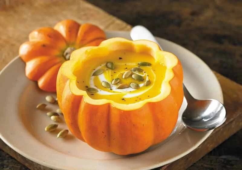 سوپ کدو حلوایی ؛ سوپ غلیظ و مقوی مناسب فصل پاییز سوپ کدو حلوایی ؛ سوپ غلیظ و مقوی مناسب فصل پاییز