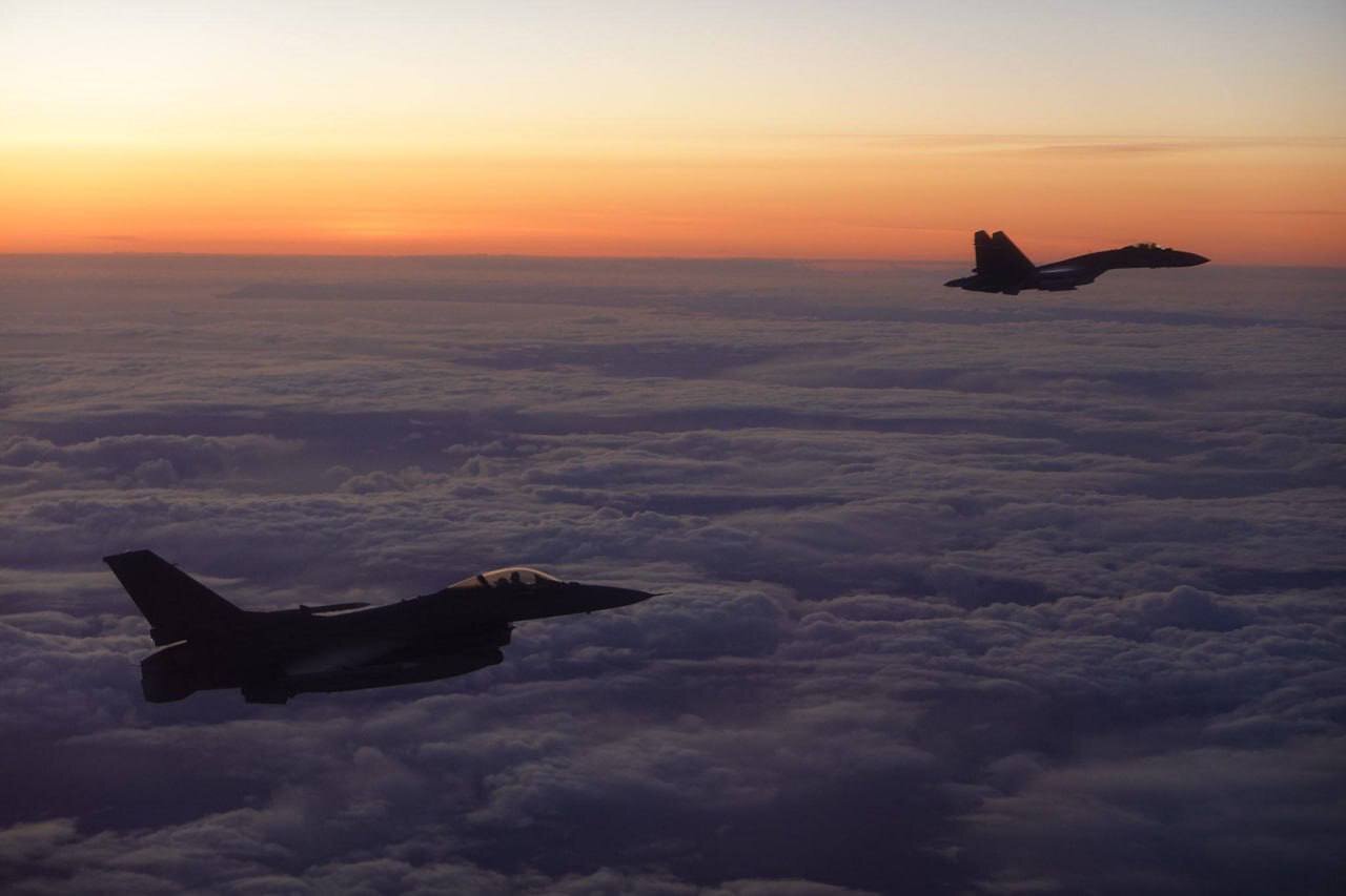 پرواز بمب‌افکن های روسی  نزدیک آمریکا | تصاویر