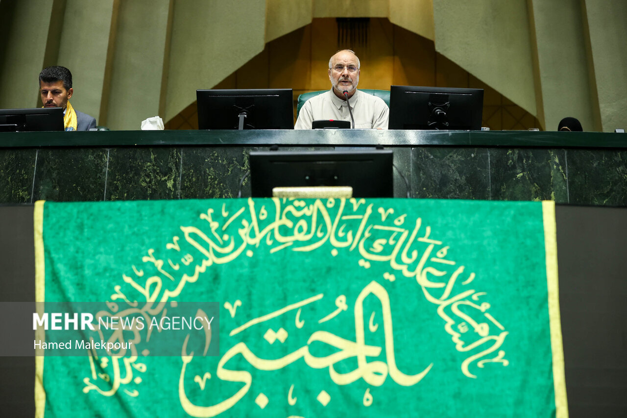 تصاویری از حال و هوای متفاوت امروز مجلس