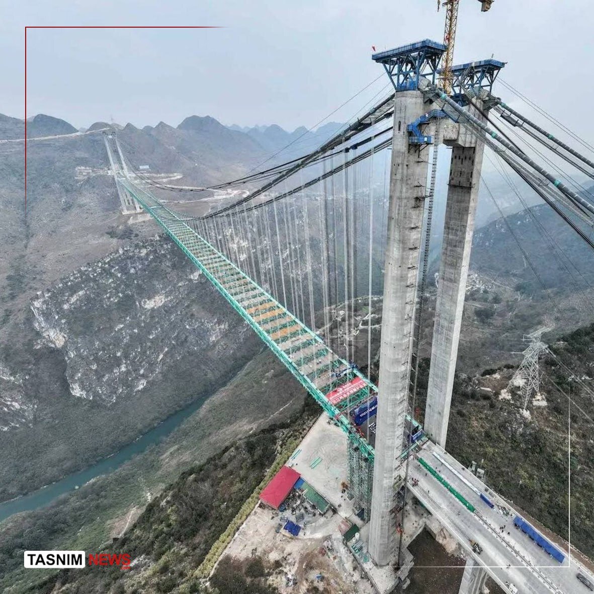افتتاح بلندترین پل جهان در این کشور | تصاویر