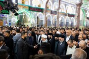 تصاویر تشییع پیکر همسر مکرم آیت الله العظمی سیستانی