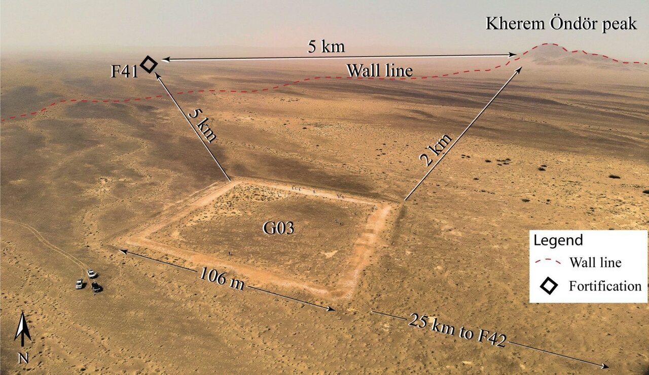 راز یک دیوار کمتر شناخته شده در قلب صحرا