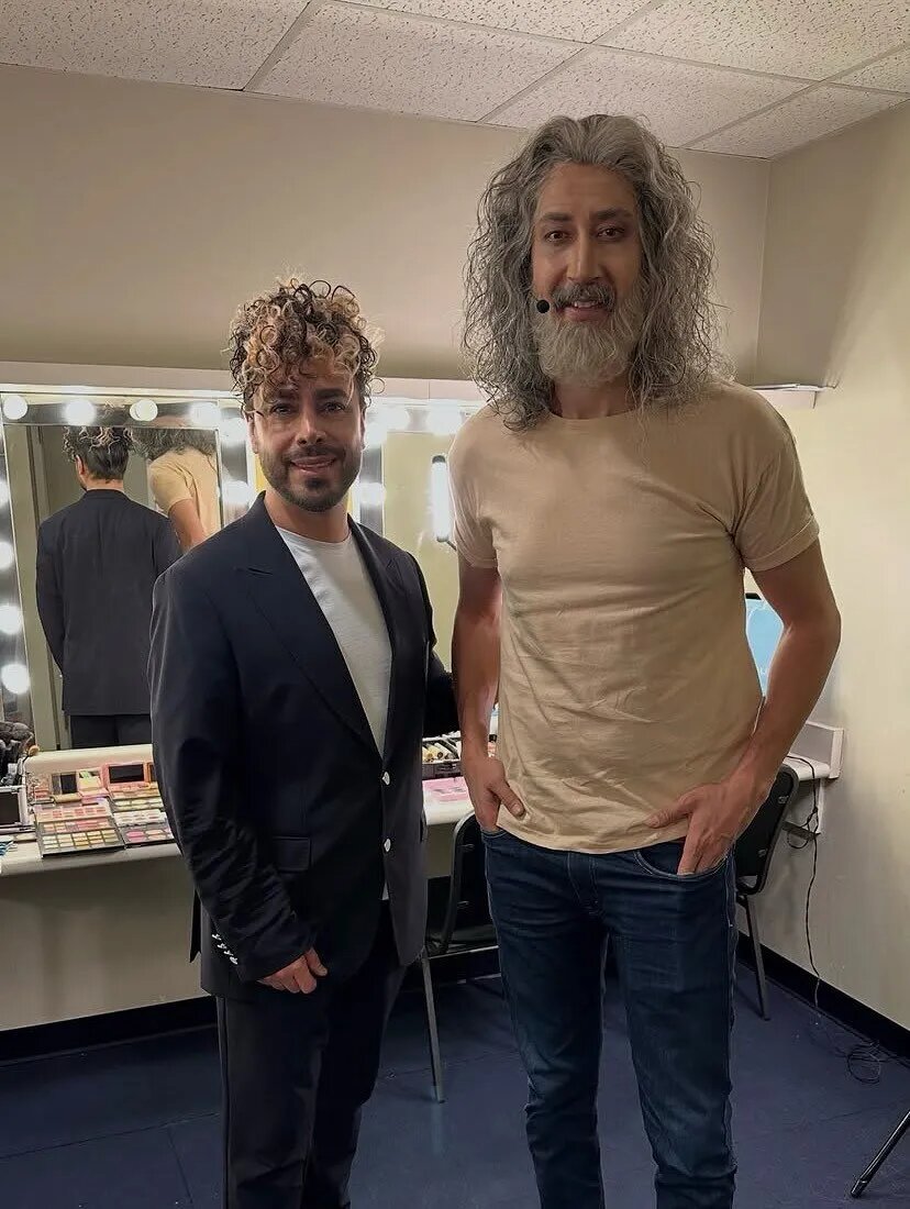 گریم سنگین و متفاوت بهرام افشاری در تورنتو | تصاویر