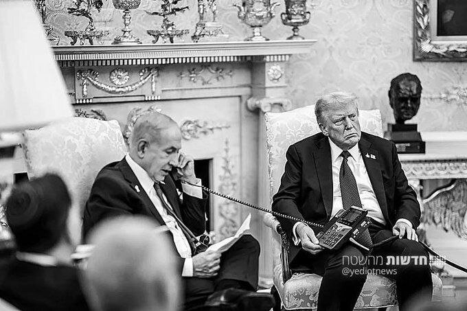 لحظه عذرخواهی نتانیاهو از قطر