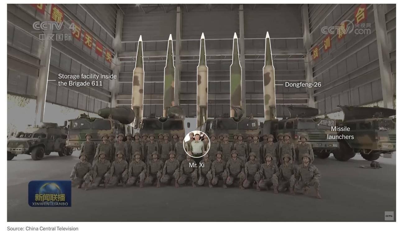 چین چند موشک دارد؟ | افزایش توان موشکی با سرعت زیاد برای مقابله با آمریکا در این سواحل| تصاویر