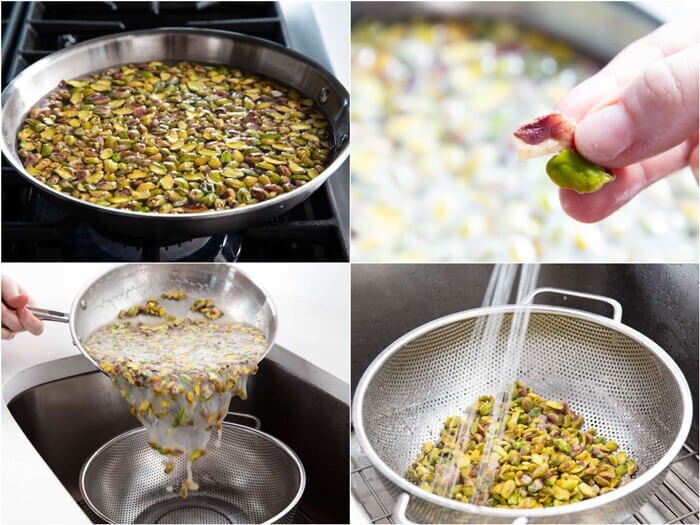 طرز تهیه خلال پسته در خانه