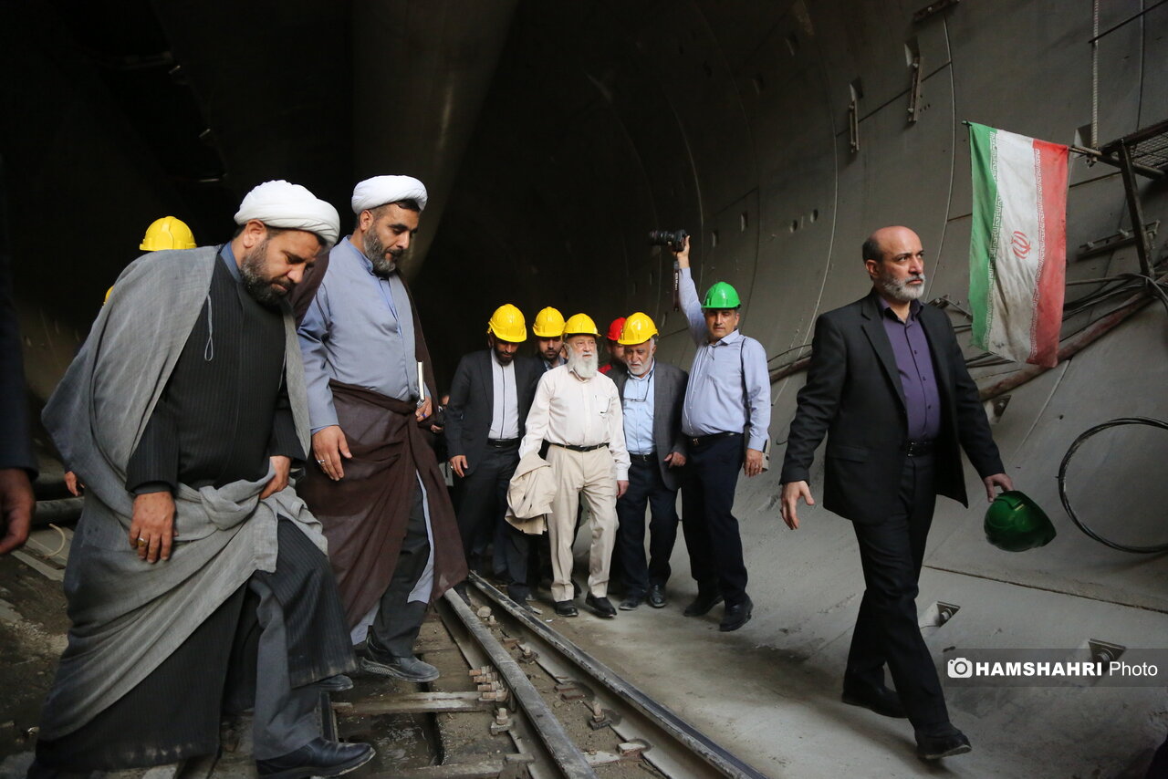 بازدید از خط ۱۰ مترو تهران