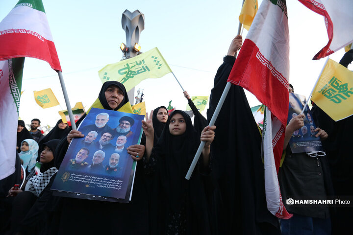 مراسم بزرگداشت شهدای مقاومت «انا علی‌العهد»