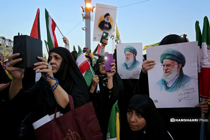 مراسم بزرگداشت شهدای مقاومت «انا علی‌العهد»