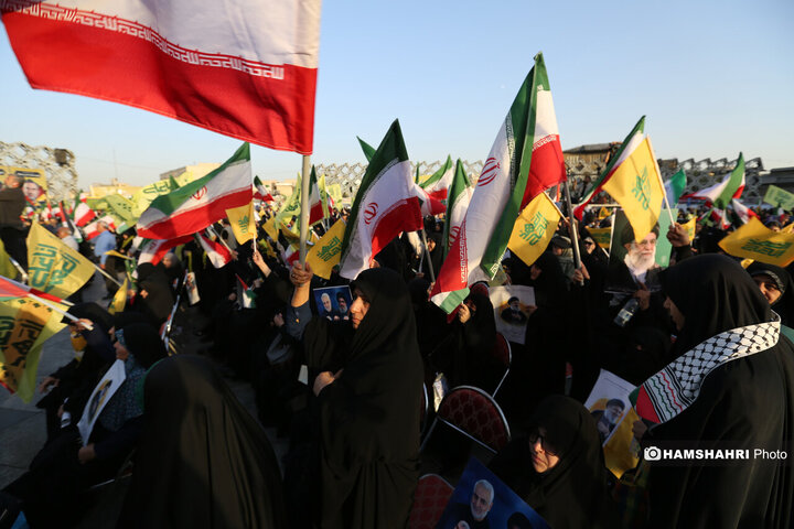 مراسم بزرگداشت شهدای مقاومت «انا علی‌العهد»