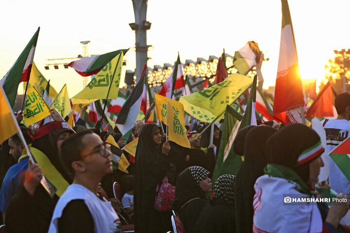 مراسم بزرگداشت شهدای مقاومت «انا علی‌العهد»