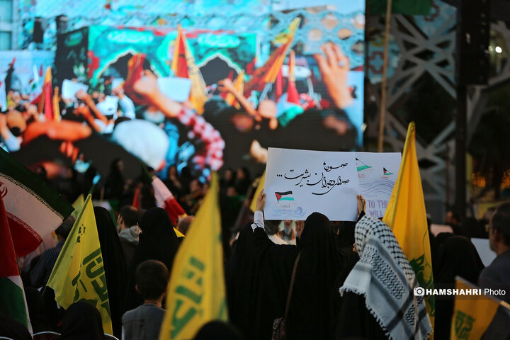 مراسم بزرگداشت شهدای مقاومت «انا علی‌العهد»