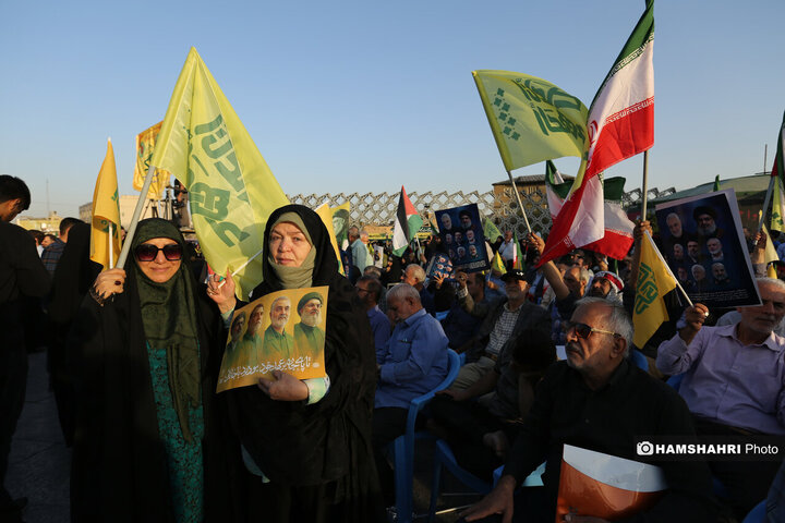 مراسم بزرگداشت شهدای مقاومت «انا علی‌العهد»