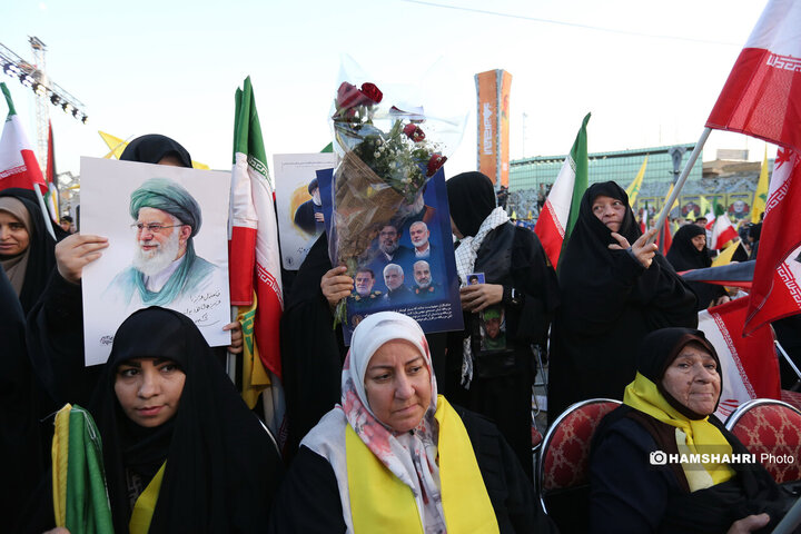 مراسم بزرگداشت شهدای مقاومت «انا علی‌العهد»