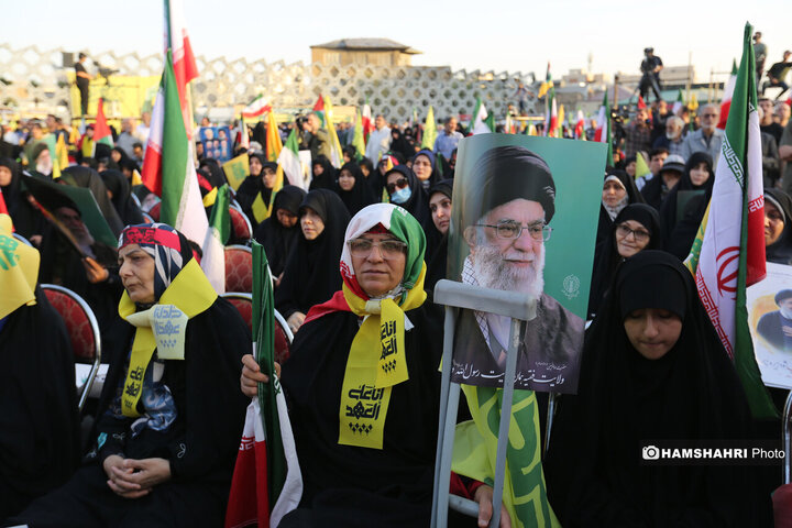 مراسم بزرگداشت شهدای مقاومت «انا علی‌العهد»