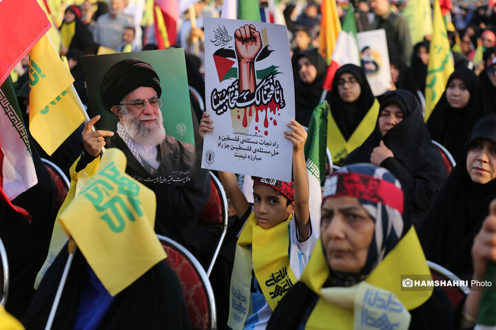 مراسم بزرگداشت شهدای مقاومت «انا علی‌العهد»