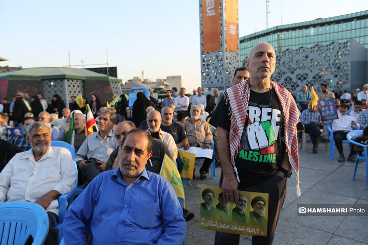 مراسم بزرگداشت شهدای مقاومت «انا علی‌العهد»