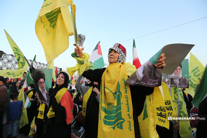 مراسم بزرگداشت شهدای مقاومت «انا علی‌العهد»