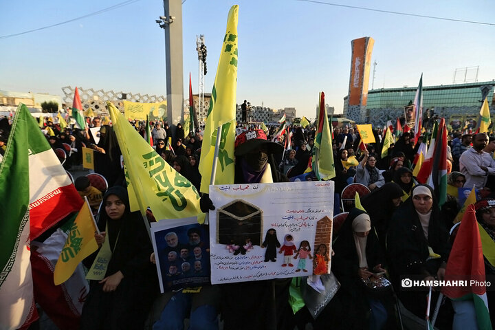 مراسم بزرگداشت شهدای مقاومت «انا علی‌العهد»