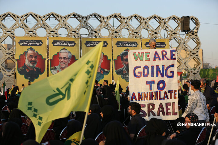 مراسم بزرگداشت شهدای مقاومت «انا علی‌العهد»