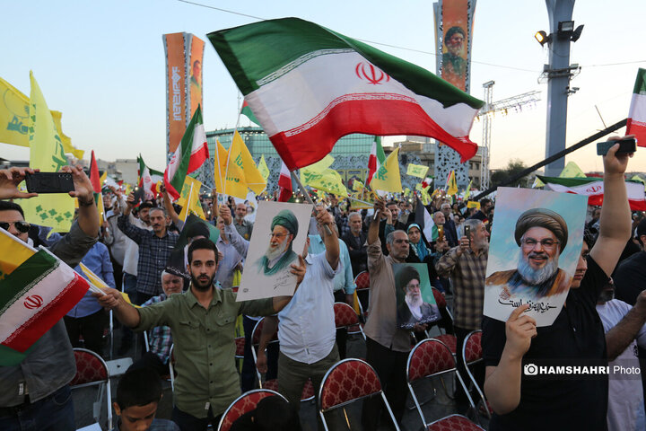 مراسم بزرگداشت شهدای مقاومت «انا علی‌العهد»