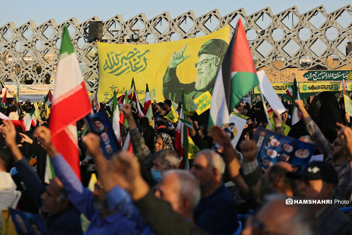 مراسم بزرگداشت شهدای مقاومت «انا علی‌العهد»