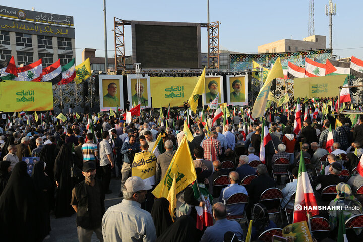 مراسم بزرگداشت شهدای مقاومت «انا علی‌العهد»