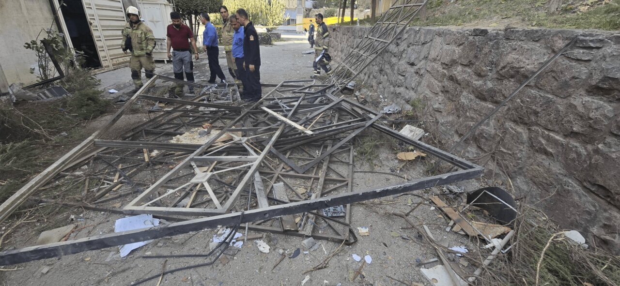 تصاویر جدید از انفجار مهیب در امیرآباد تهران | ببینید