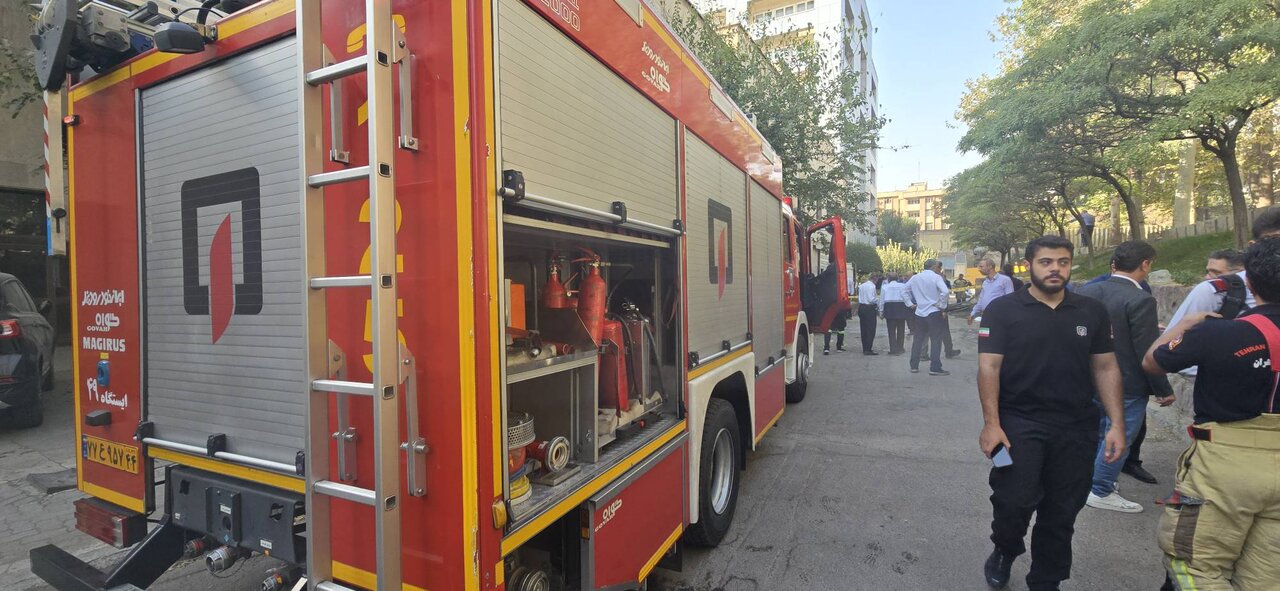 تصاویر جدید از انفجار مهیب در امیرآباد تهران | ببینید