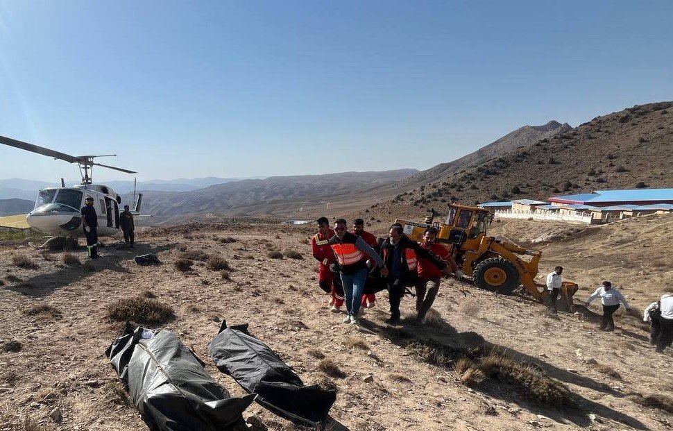 حادثهدیدگان سقوط اتوبوس در فیروزکوه + ویدئو سقوط اتوبوس