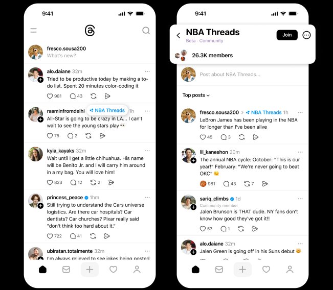 تلاش متا برای عبور از ایکس | قابلیت جدید شبکه اجتماعی تردز رونمایی کرد