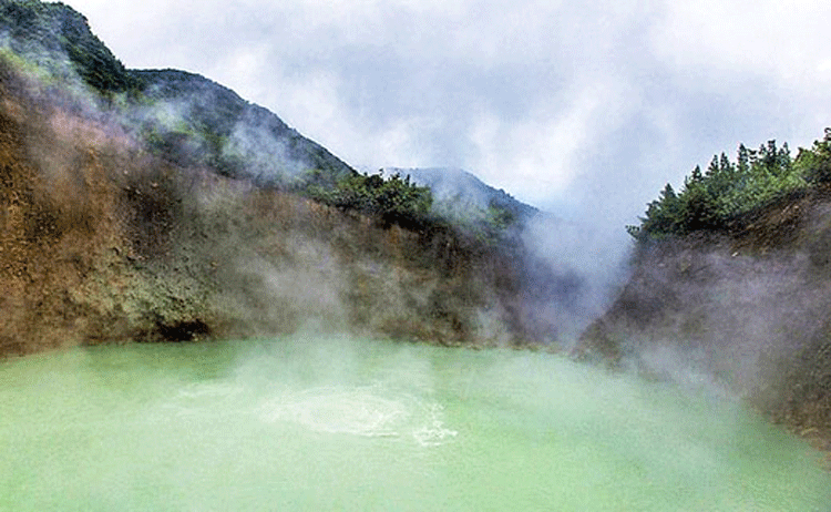چشمه آبگرم بلیران ؛ جایی برای درمان دردهای مفصلی در خنکای پاییز مازندران