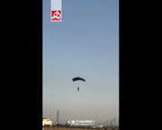 تصاویری از حرکت خطرناک تکاور نیروی زمینی ارتش!