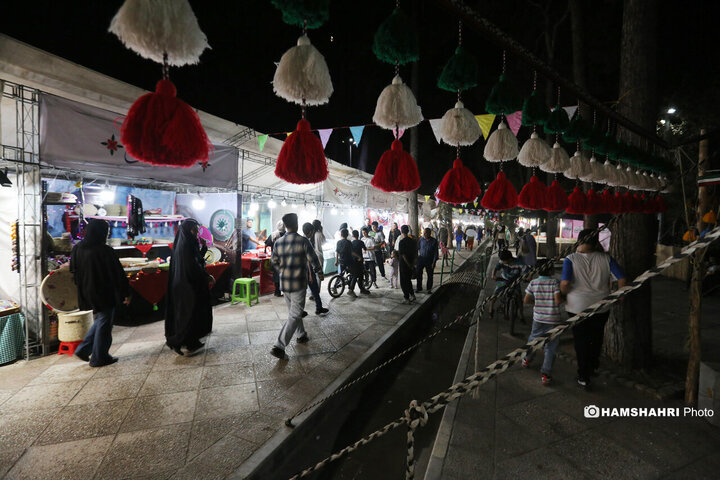 افتتاح دومین گذر گردشگری دارالمومنین تهران جشنواره نوستالژیک شهرهای ایران