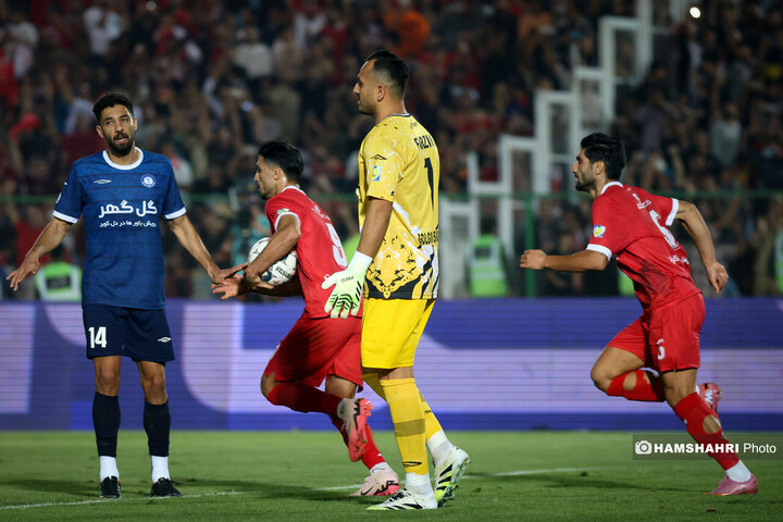 لیگ برتر فوتبال| پرسپولیس ۱ - ۱ گل گهر