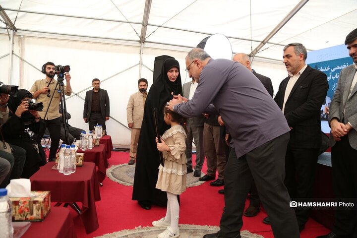 آیین رونمایی از بزرگترین مجموعه ماشین آلات تخصصی خدمات شهری