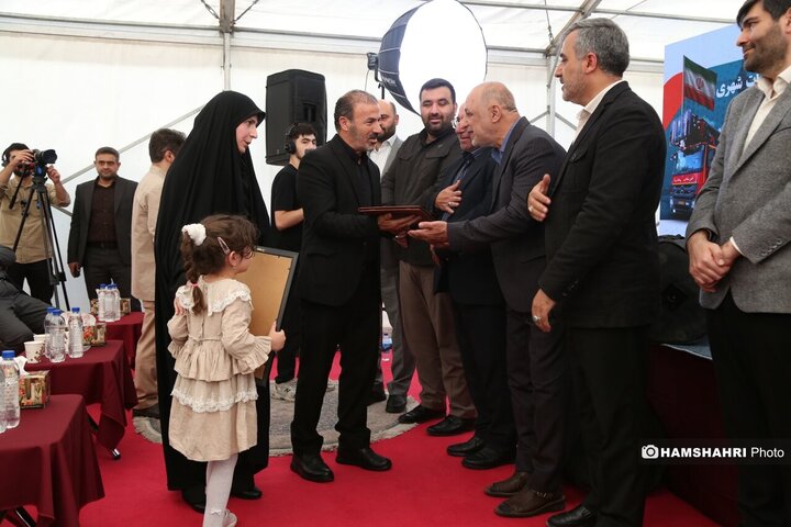 آیین رونمایی از بزرگترین مجموعه ماشین آلات تخصصی خدمات شهری