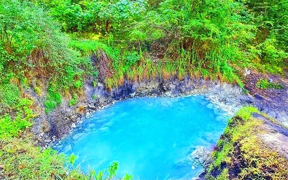 چشمه آبگرم بلیران ؛ جایی برای درمان دردهای مفصلی در خنکای پاییز مازندران