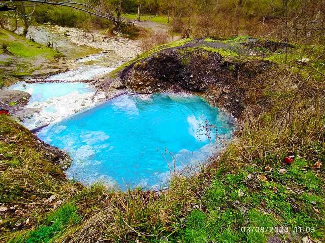 چشمه آبگرم بلیران ؛ جایی برای درمان دردهای مفصلی در خنکای پاییز مازندران