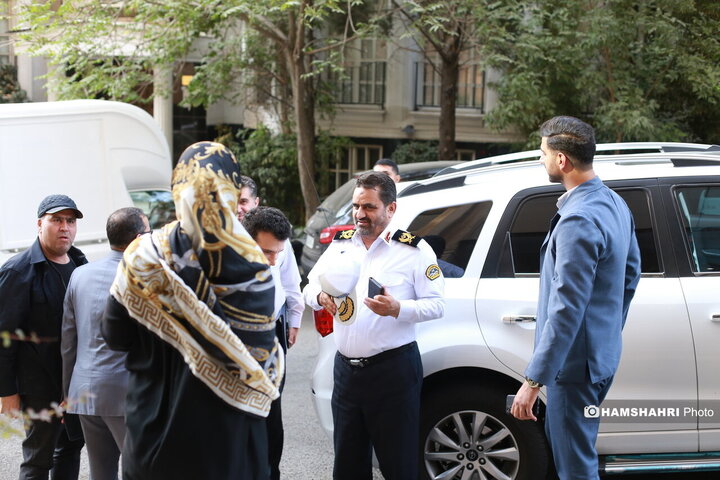 حضور رئیس پلیس راهور تهران بزرگ در موسسه همشهری
