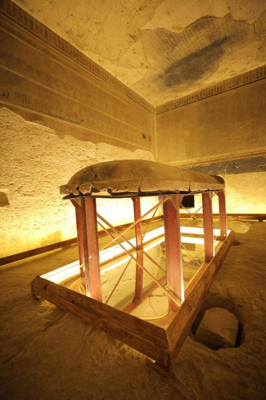 تصاویر جالب از بازگشایی مقبره آمنهوتپ سوم پس از ۲۰ سال