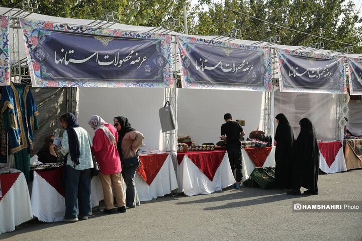 رونمایی از تمبر یادبود آیت‌الله کنی در جشنواره اقوام بوستان جوانمردان