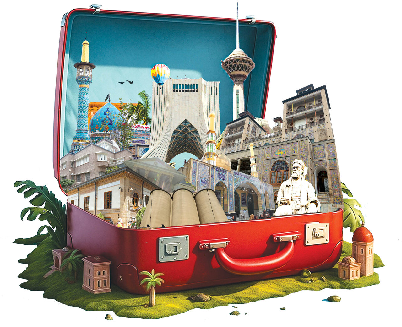 گنج های پیدا و پنهان پایتخت