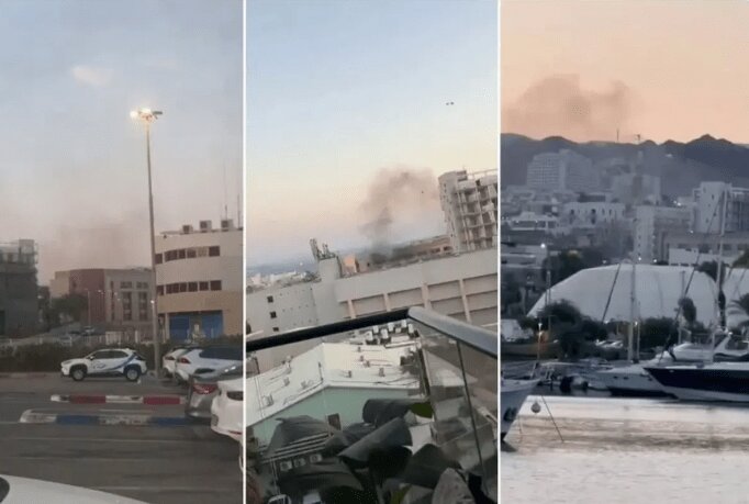 پهپادها قلب توریستی اسرائیل را از کار انداختند | این شهر به حالت نیمهتعطیل درآمد