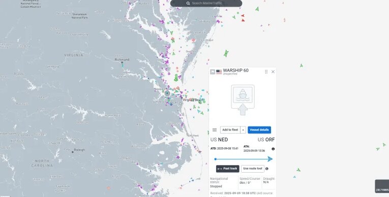 آمریکا آماده جنگ با ایران می شود؟ ؛ ببینید | تحرکات جنجالی ناو آمریکایی و واقعیت ماجرا | راستیآزمایی الجزیره از آرایش جنگی آمریکا؛ تصاویر قدیمی است